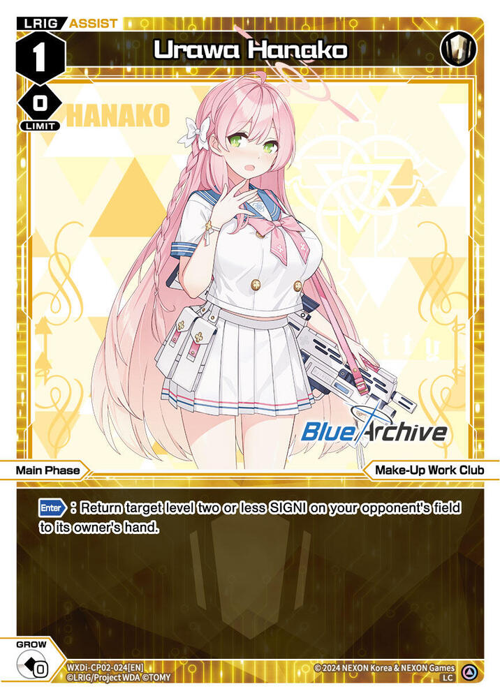 Urawa Hanako, Blue Archive DIVA WXDi-CP02-024[EN]