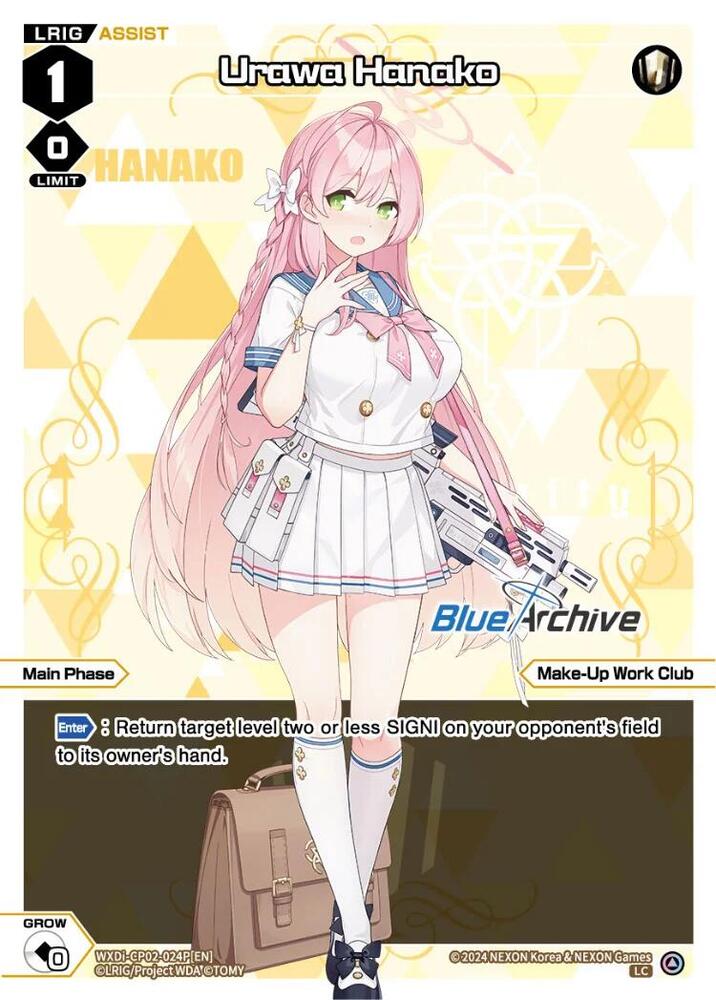 Urawa Hanako (Parallel), Blue Archive DIVA WXDi-CP02-024P[EN]