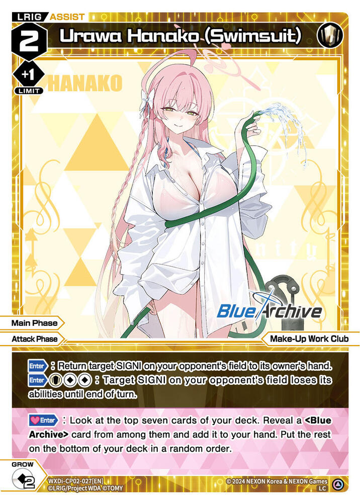 Urawa Hanako (Swimsuit), Blue Archive DIVA WXDi-CP02-027[EN]