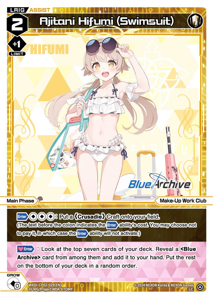 Aijtani Hifumi (Swimsuit), Blue Archive DIVA WXDi-CP02-029[EN]