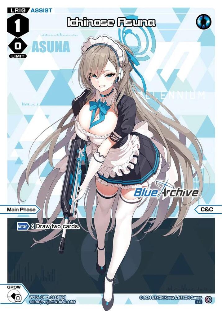 Ichinose Asuna (Parallel), Blue Archive DIVA WXDi-CP02-031P[EN]