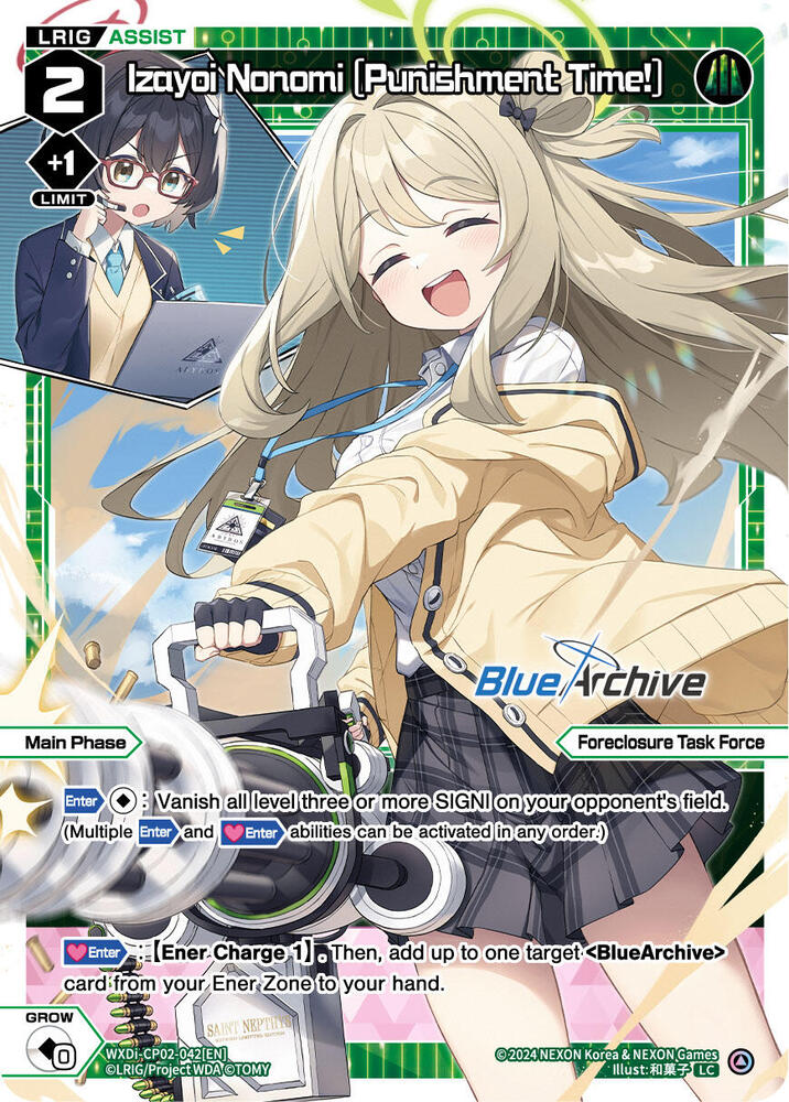 Izayoi Nonomi [Punishment Time!], Blue Archive DIVA WXDi-CP02-042[EN]