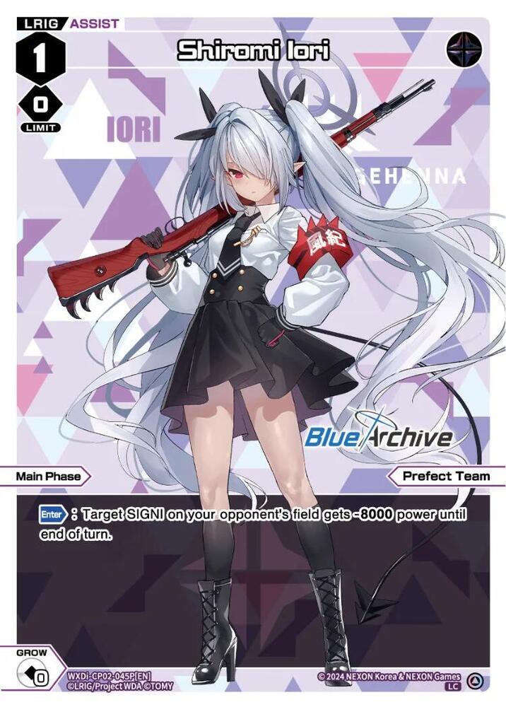 Shiromi Iori (Parallel), Blue Archive DIVA WXDi-CP02-045P[EN]