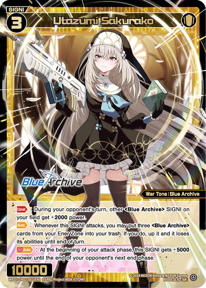 Utazumi Sakurako, Blue Archive DIVA WXDi-CP02-051[EN]
