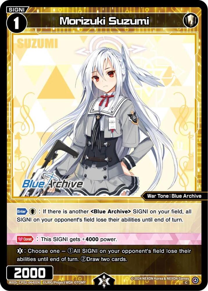Morizuki Suzumi, Blue Archive DIVA WXDi-CP02-064[EN]
