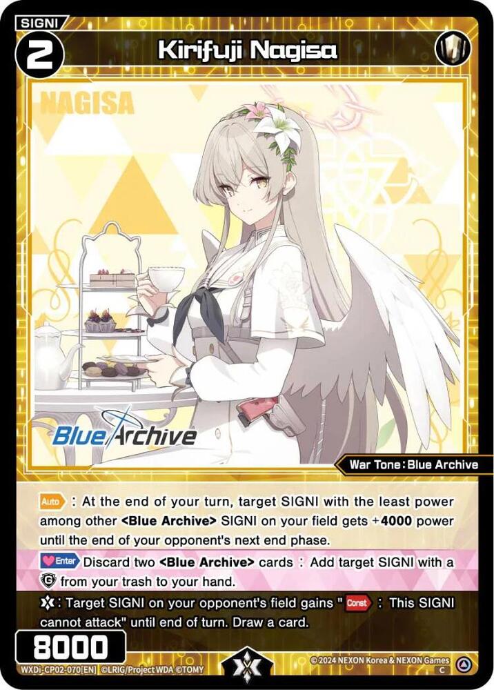 Kirifuji Nagisa, Blue Archive DIVA WXDi-CP02-070[EN]