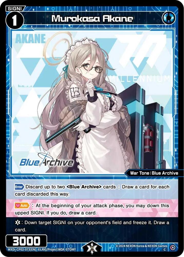 Murokasa Akane, Blue Archive DIVA WXDi-CP02-073[EN]