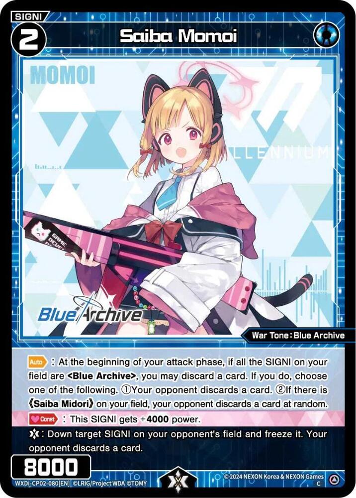 Saiba Momoi, Blue Archive DIVA WXDi-CP02-080[EN]