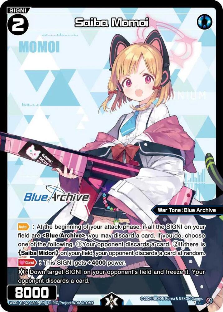 Saiba Momoi (Parallel), Blue Archive DIVA WXDi-CP02-080P[EN]