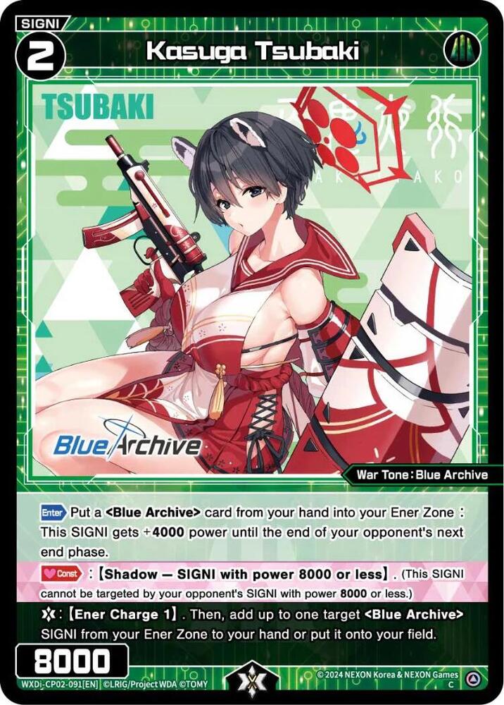 Kasuga Tsubaki, Blue Archive DIVA WXDi-CP02-091[EN]