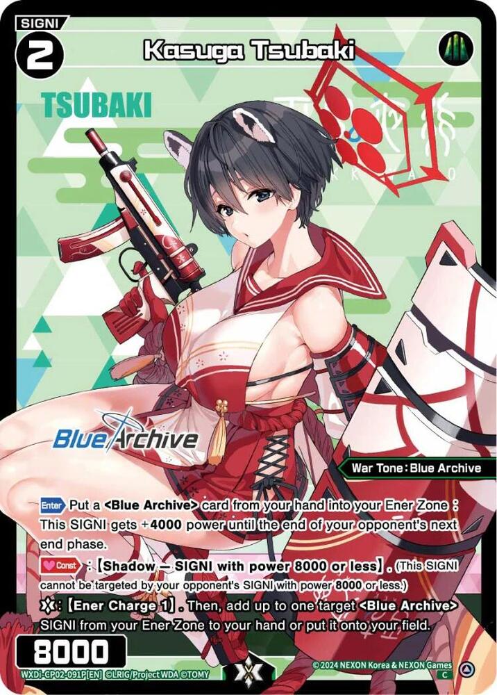 Kasuga Tsubaki (Parallel), Blue Archive DIVA WXDi-CP02-091P[EN]