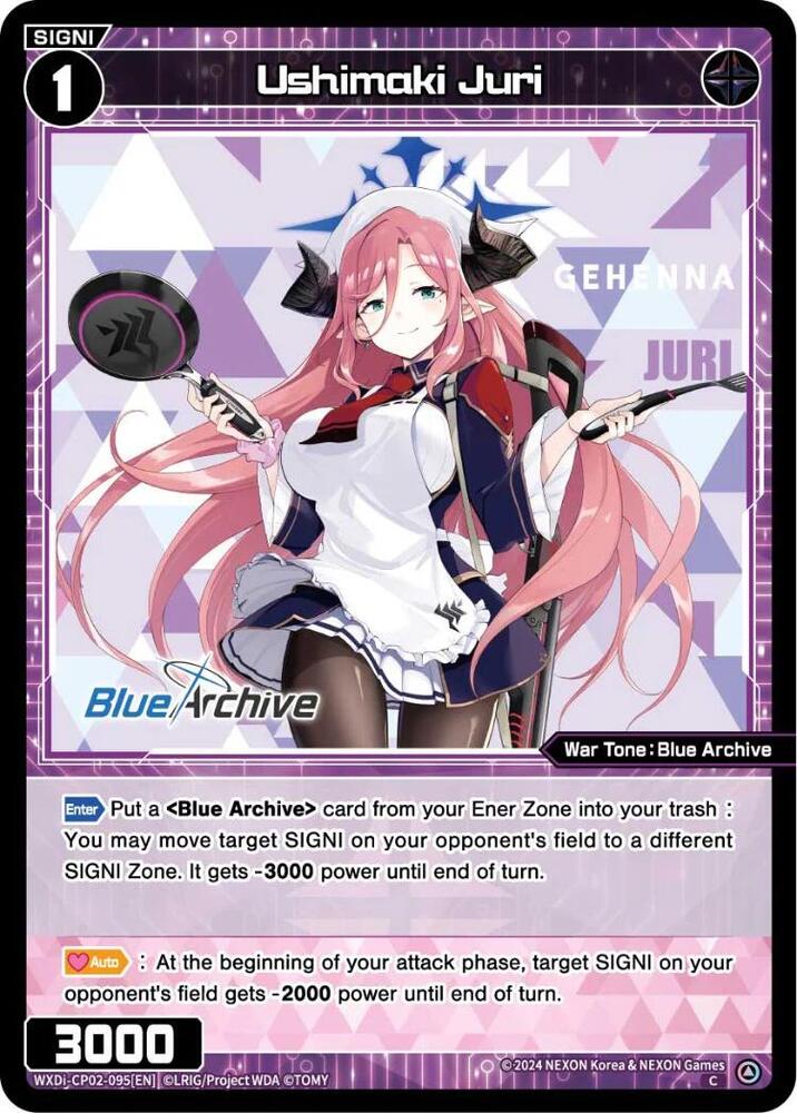 Ushimaki Juri, Blue Archive DIVA WXDi-CP02-095[EN]