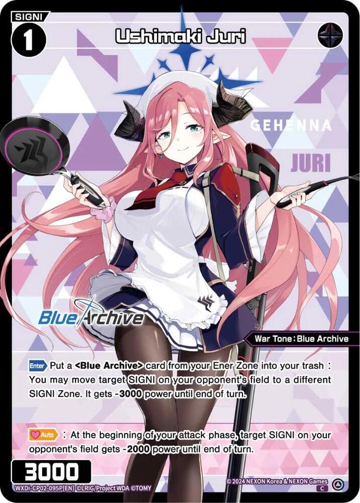 Ushimaki Juri (Parallel), Blue Archive DIVA WXDi-CP02-095P[EN]