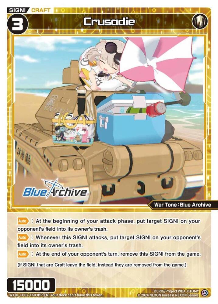 Crusadie (Parallel), Blue Archive DIVA WXDi-CP02-TK03BP[EN]