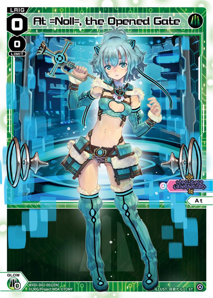 At =Noll=, the Opened Gate, Diva Debut Deck D01: Ancient Surprise WXDi-D01-001[EN]