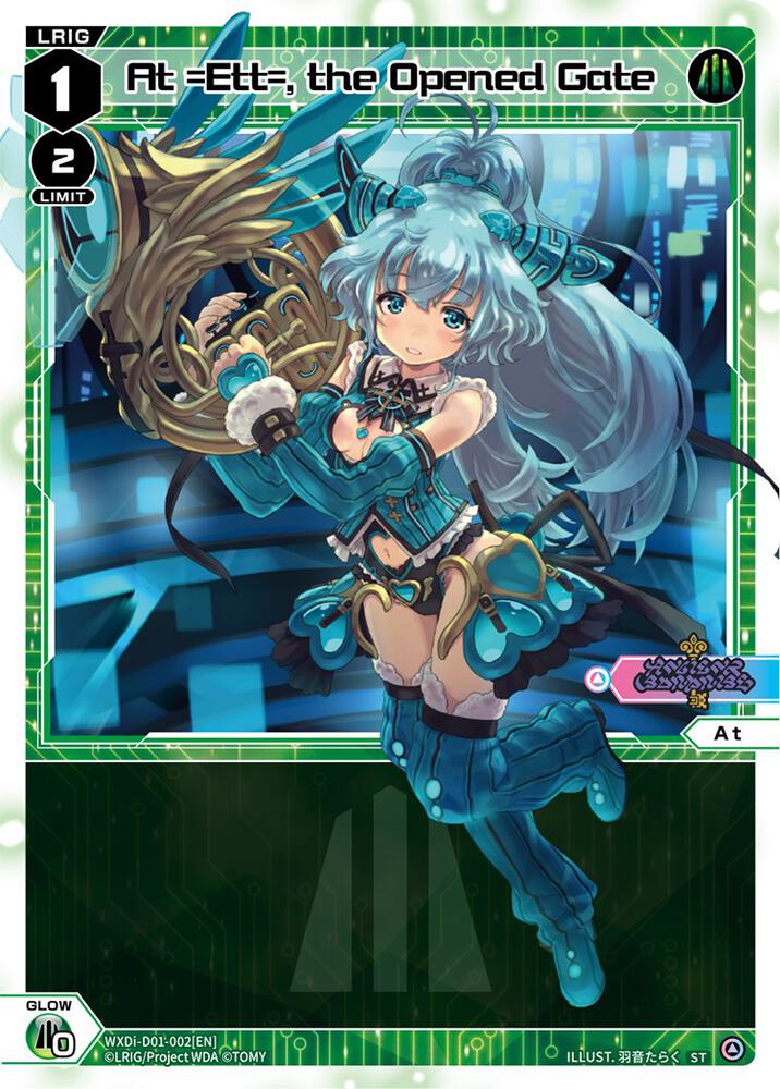 At =Ett=, the Opened Gate, Diva Debut Deck D01: Ancient Surprise WXDi-D01-002[EN]