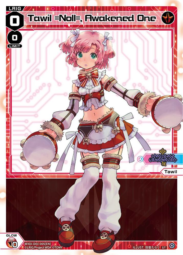 Tawil =Noll=, Awakened One, Diva Debut Deck D01: Ancient Surprise WXDi-D01-005[EN]