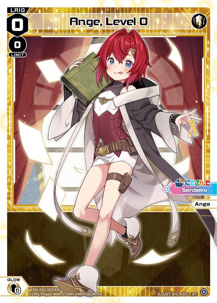 Ange, Level 0, Diva Debut Deck D02: NIJISANJI ver. Sanbaka WXDi-D02-005[EN]