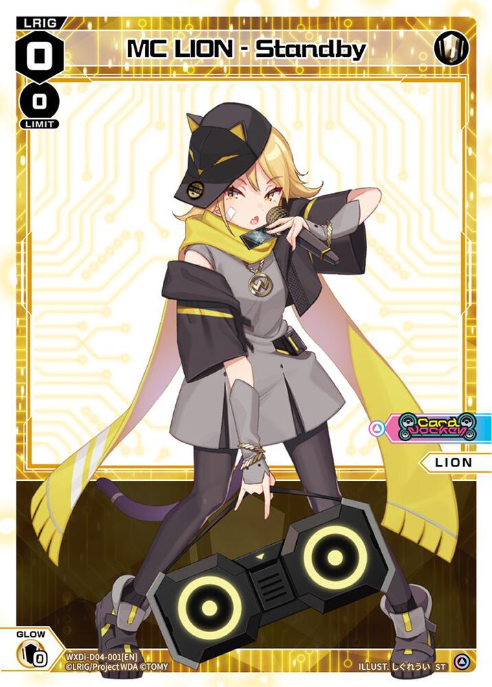 MC LION - Standby, Diva Debut Deck D04: WOLF LION LOVIT WXDi-D04-001[EN]
