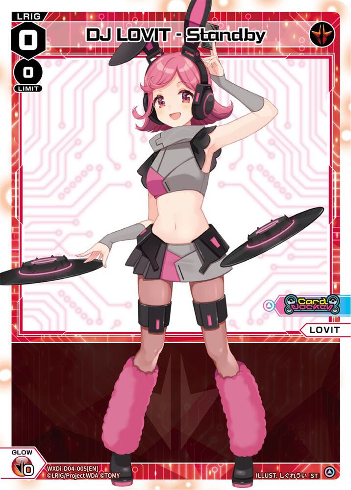 DJ LOVIT - Standby, Diva Debut Deck D04: WOLF LION LOVIT WXDi-D04-005[EN]