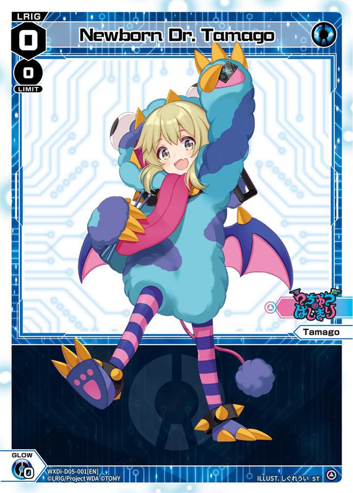 Newborn Dr. Tamago, Diva Debut Deck D05: Bang Tamago Nova WXDi-D05-001[EN]