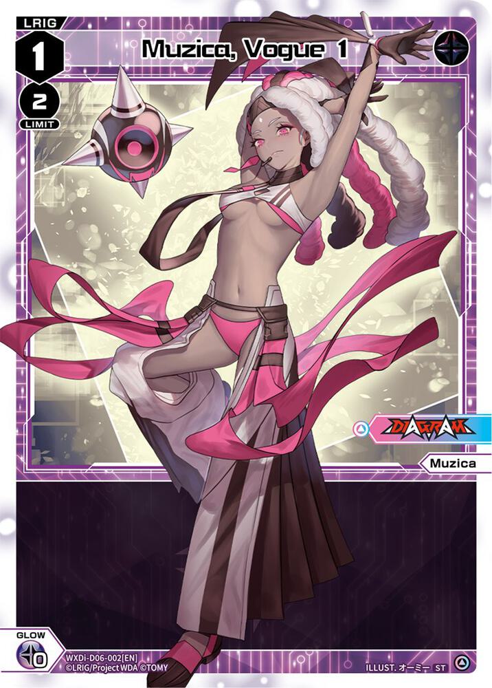 Muzica, Vogue 1, Diva Debut Deck D06: Sanga Muzica Madoka WXDi-D06-002[EN]