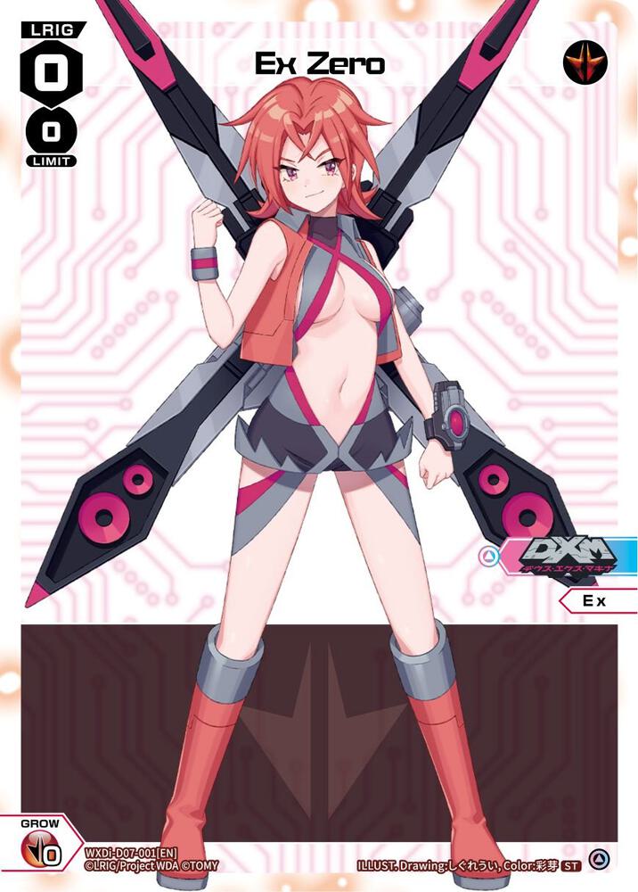 Ex Zero, Top Diva Deck: DXM WXDi-D07-001[EN]
