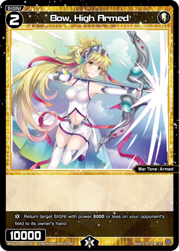 Bow, High Armed, Diva Debut Deck D08: White Hope WXDi-D08-017[EN]