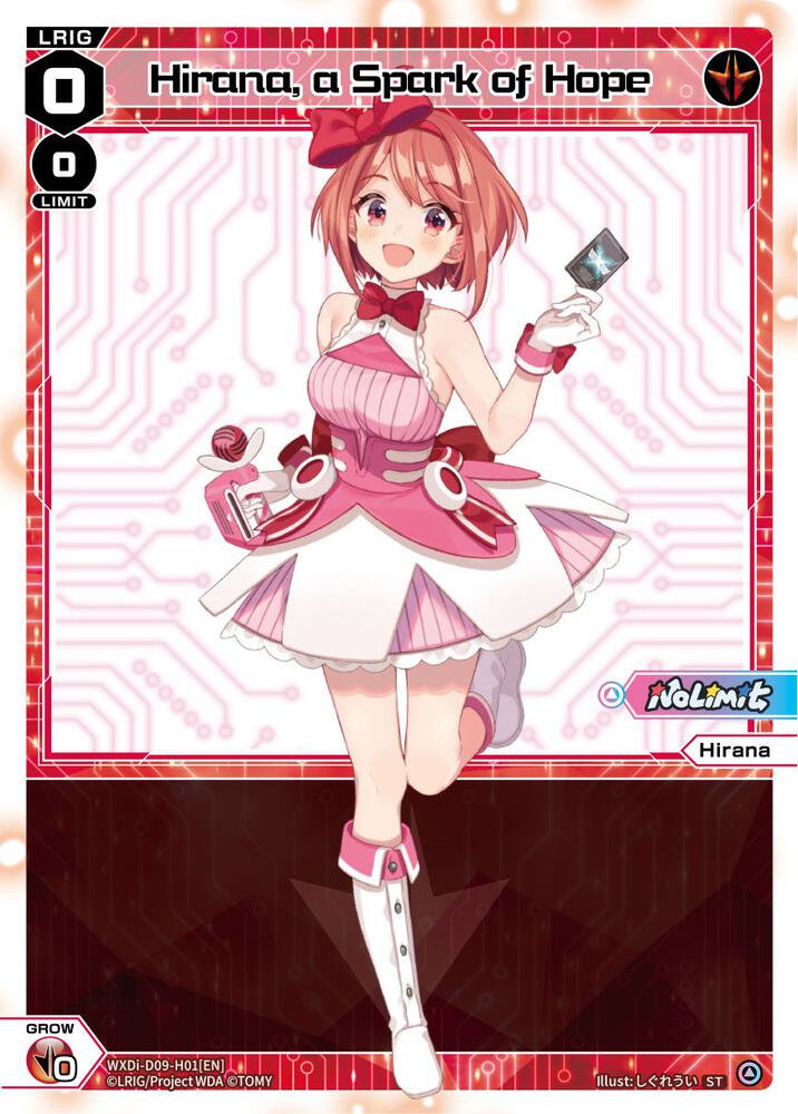 Hirana, a Spark of Hope, Super Diva Deck: Double Heroines WXDi-D09-H01[EN]
