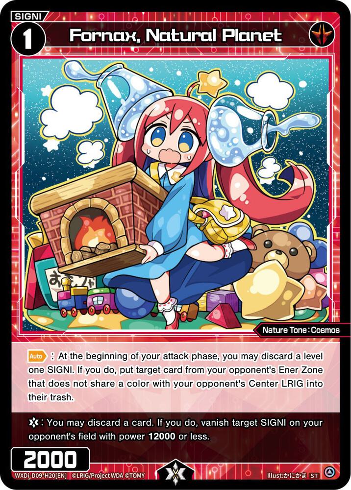 Fornax, Natural Planet, Super Diva Deck: Double Heroines WXDi-D09-H20[EN]
