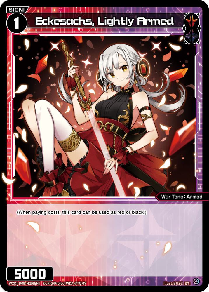 Eckesachs, Lightly Armed, Super Diva Deck: Double Heroines WXDi-D09-H25[EN]