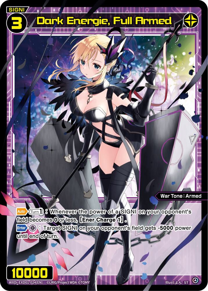 Dark Energie, Full Armed, Super Diva Deck: Urith's MIASMA WXDi-EXD01-024[EN]