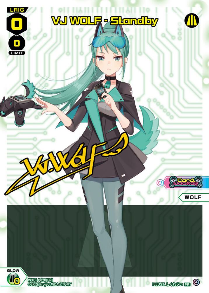 VJ WOLF - Standby, Promo Cards WXDi-P020[EN]