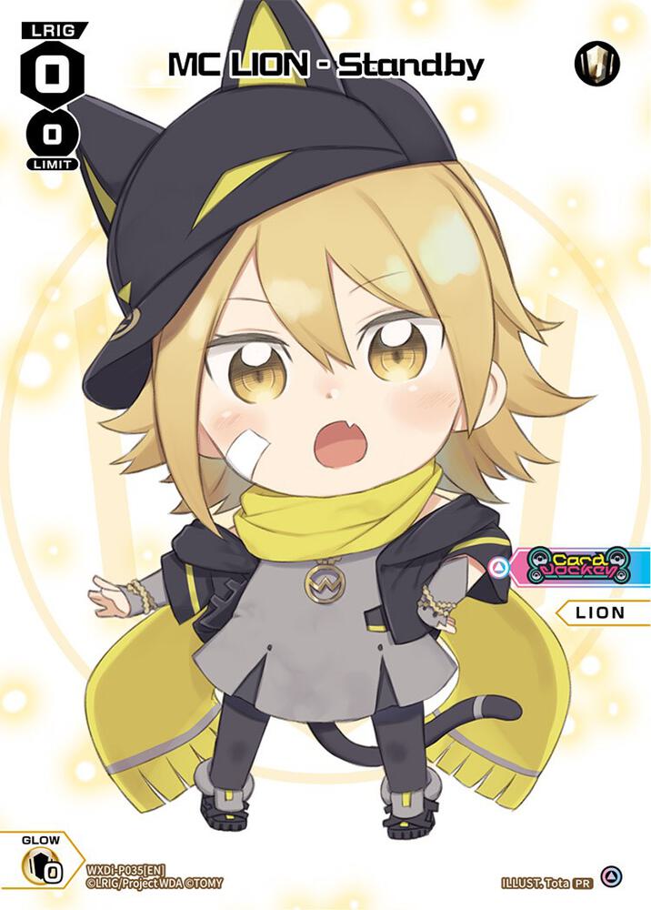 MC LION - Standby (Chibi), Promo Cards WXDi-P035[EN]