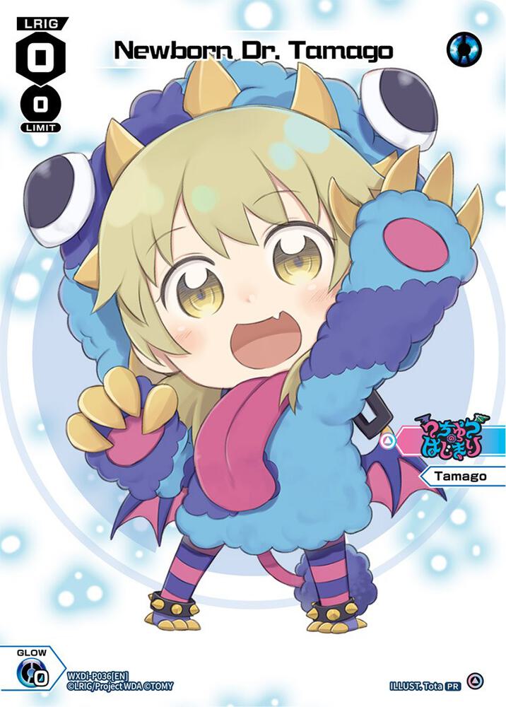 Newborn Dr. Tamago (Chibi), Promo Cards WXDi-P036[EN]
