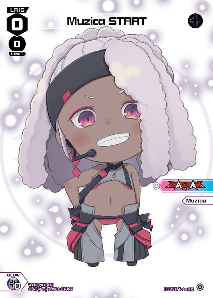 Muzica START (Chibi), Promo Cards WXDi-P037[EN]