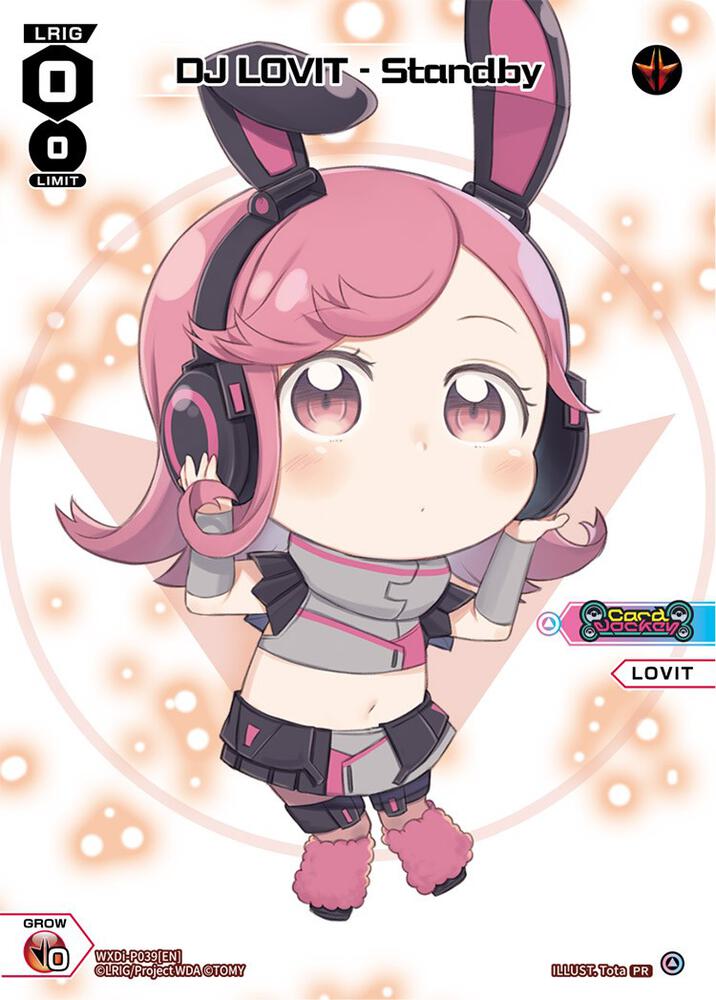 DJ LOVIT - Standby (Chibi), Promo Cards WXDi-P039[EN]