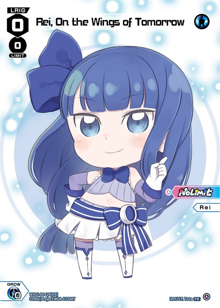 Rei, On the Wings of Tomorrow (Chibi), Promo Cards WXDi-P042[EN]