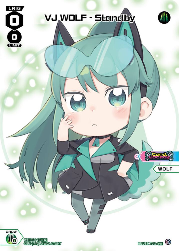 VJ WOLF - Standby (Chibi), Promo Cards WXDi-P043[EN]
