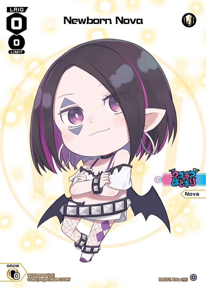 Newborn Nova (Chibi), Promo Cards WXDi-P044[EN]
