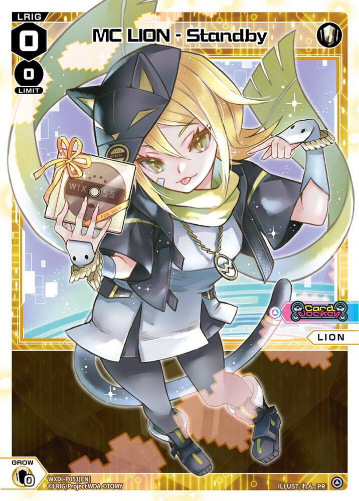MC LION - Standby (Valentine 2022), Promo Cards WXDi-P051[EN]