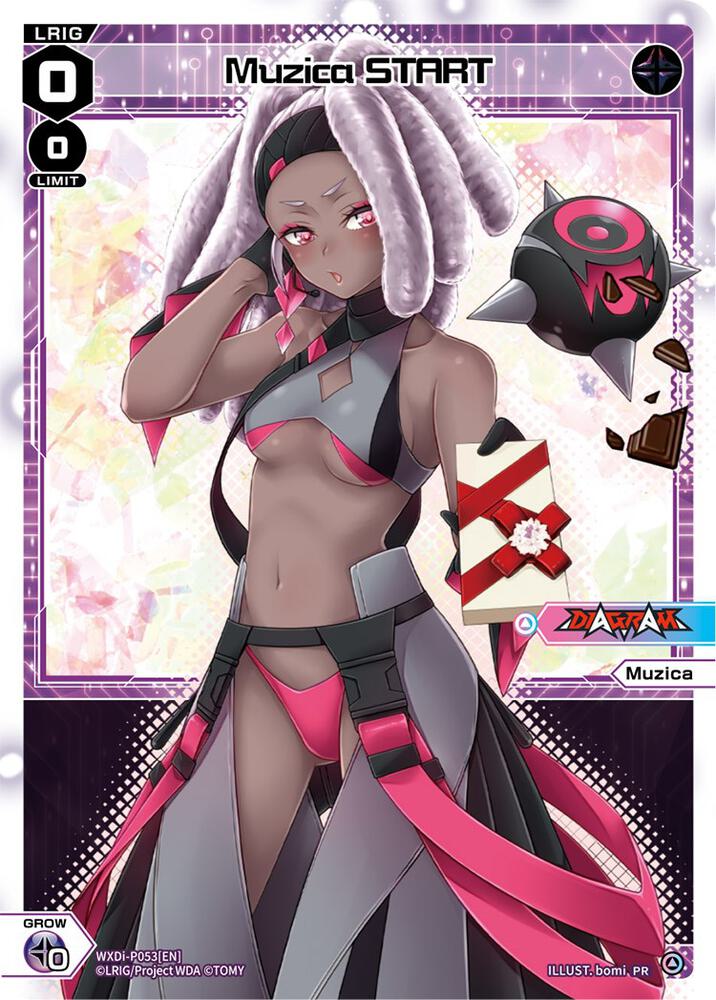 Muzica START (Valentine 2022), Promo Cards WXDi-P053[EN]