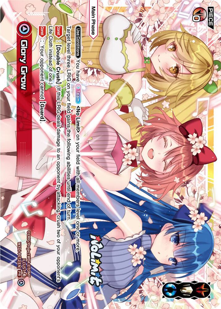 Glory Grow (July 2022), Promo Cards WXDi-P072[EN]