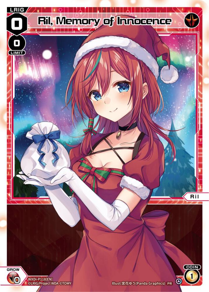 Ril, Memory of Innocence (December 2022), Promo Cards WXDi-P118[EN]