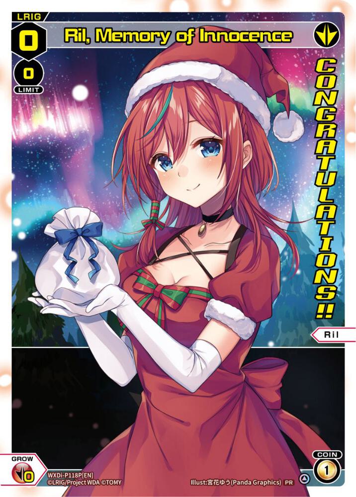 Ril, Memory of Innocence (December 2022) (Winner), Promo Cards WXDi-P118P[EN]