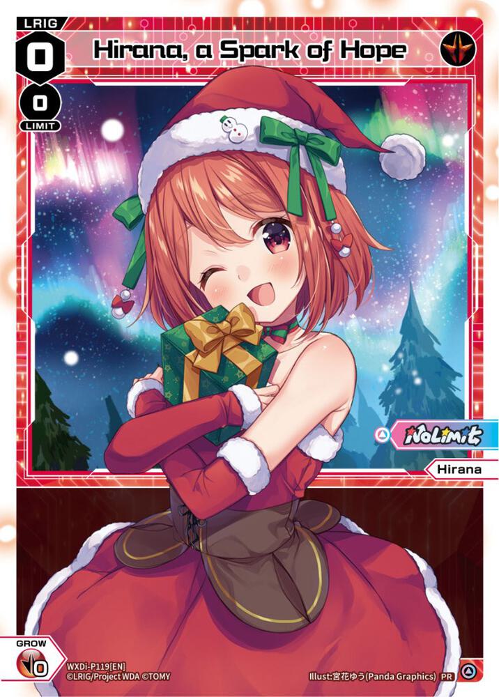 Hirana, a Spark of Hope (December 2022), Promo Cards WXDi-P119[EN]
