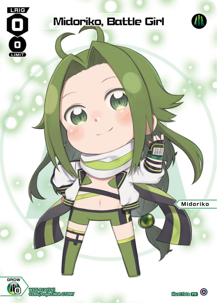 Midoriko, Battle Girl (January 2023), Promo Cards WXDi-P130[EN]