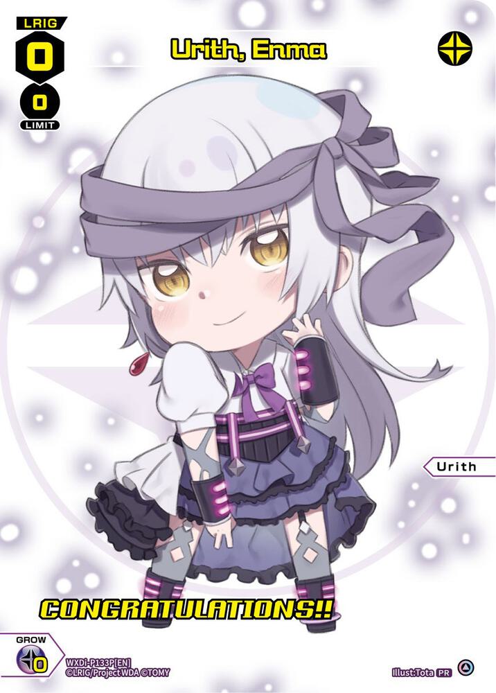 Urith, Enma (January 2023) (Winner), Promo Cards WXDi-P133P[EN]