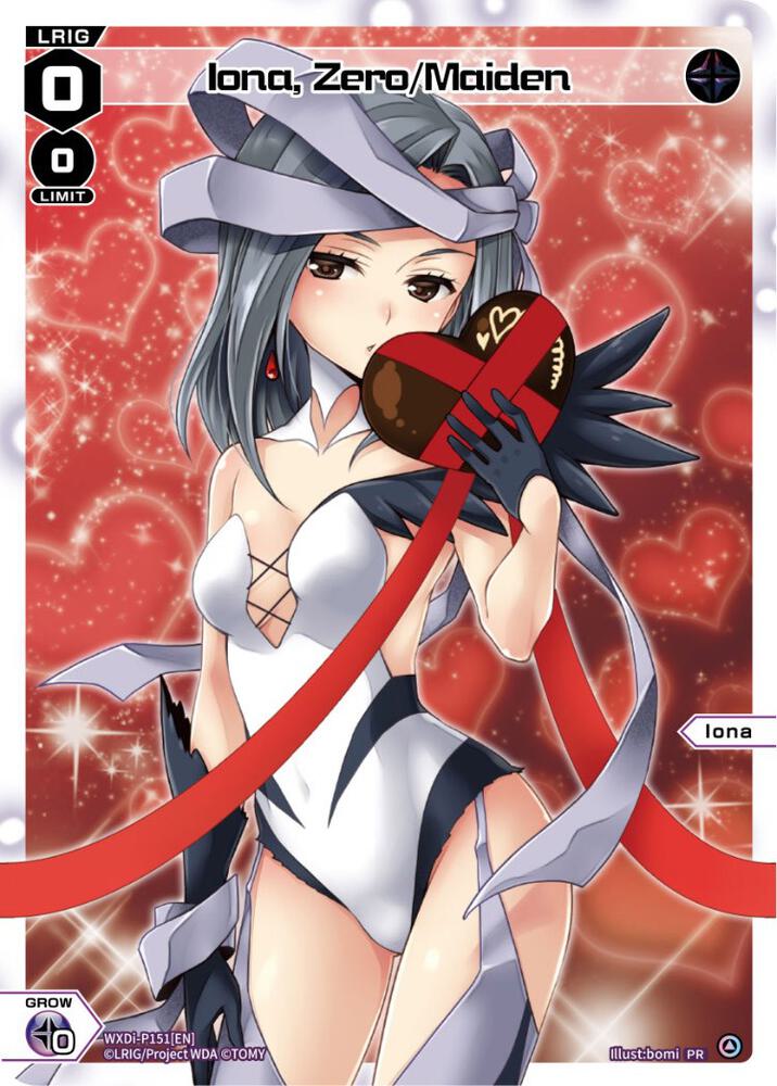 Iona, Zero/Maiden (Valentine 2023), Promo Cards WXDi-P151[EN]