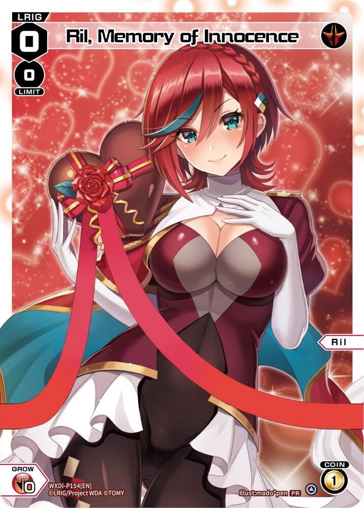 Ril, Memory of Innocence (Valentine 2023), Promo Cards WXDi-P154[EN]